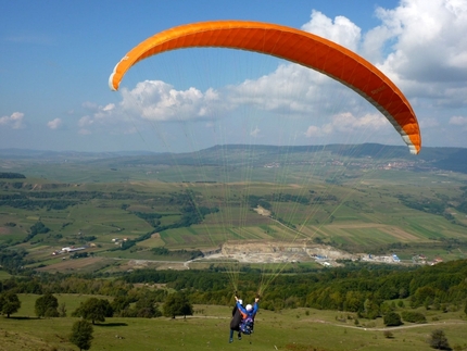 Zbor cu parapanta in tandem!