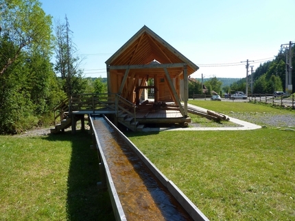 Traditional Water-Powered Sawmill