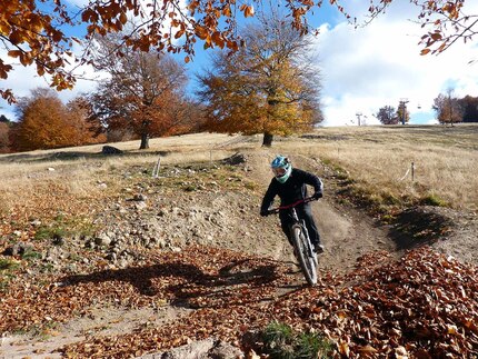 Montaincart tour and downhill bike trails in Varsag!